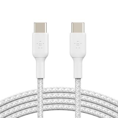 

Дата кабель USB-С - USB-С, BRAIDED, 1m, white Belkin