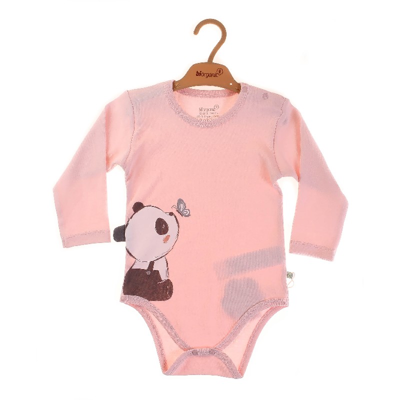 

Комбинезон для девочки BIBABY 56772 80 см персиковый (551692)