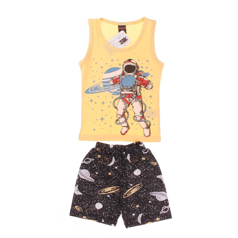 

Пижама для мальчика VITMO 20086 110 см желтый/черный (552741)