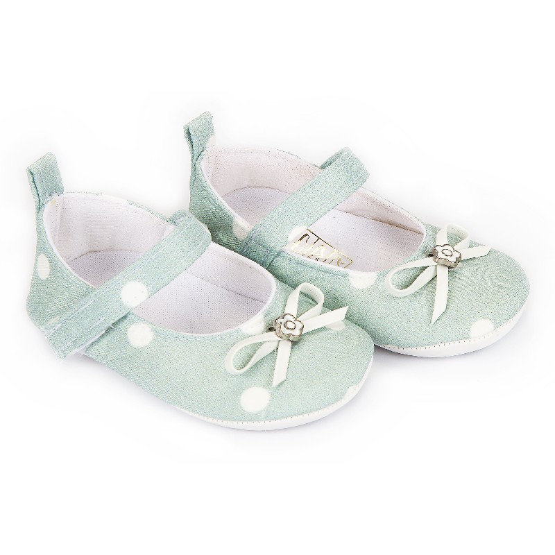

Пинетки для девочки Baby Patini BPTN1166 17 см мятный (554088)