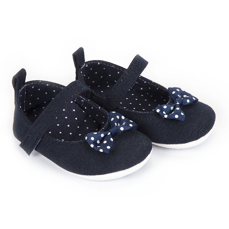 

Пинетки для девочки Baby Patini BPTN1160 17 см т-синий