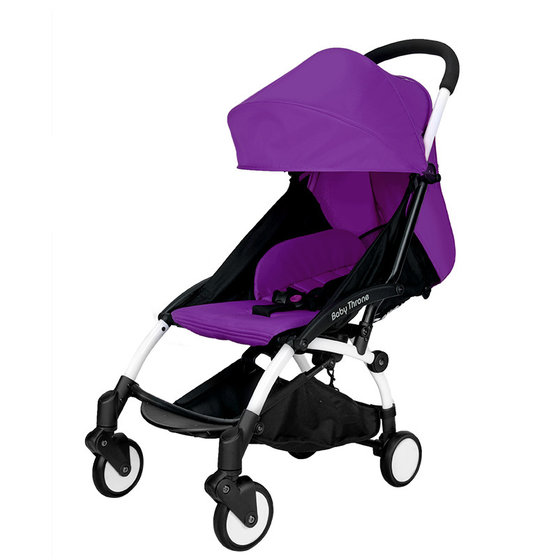 

Прогулочная коляска Baby Throne с облегчённой рамой. Вес 5,8 кг. Сиреневый