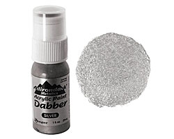 

Акриловая краска Ranger Adirondack Metallics Acrylic Paint Dabber 30 мл Silver (AMD 23210)