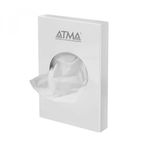 

Держатель пакетов гигиенических АТМА белый (D121W)