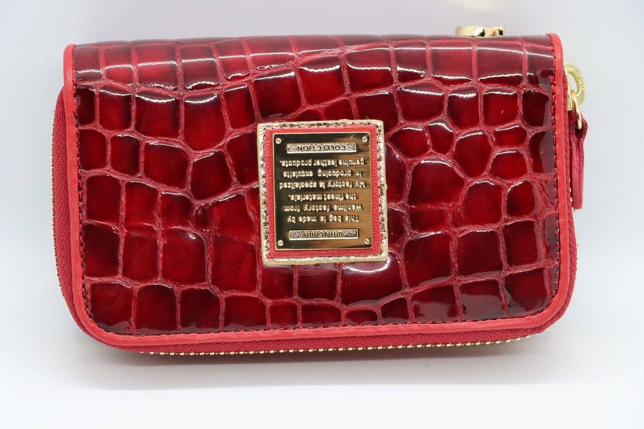 

Женская кожаная ключница Wanlima w082092840117 Red