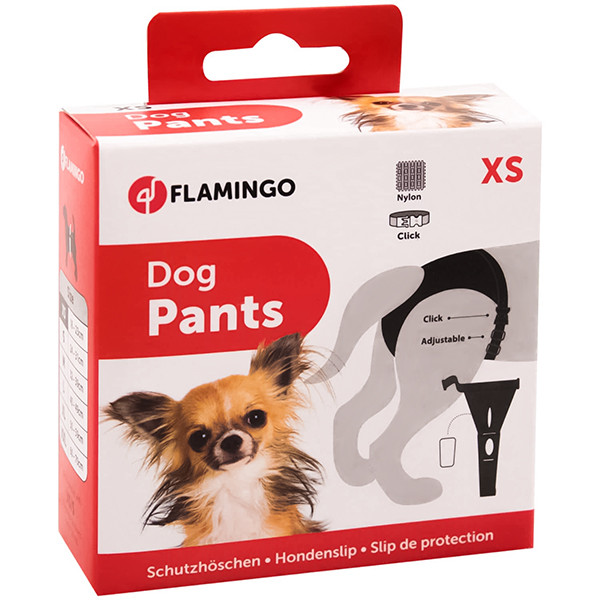 

Трусы с прокладками Flamingo Dog Pants Jolly ФЛАМИНГО для собак гигиенические, 60х70 см, 5