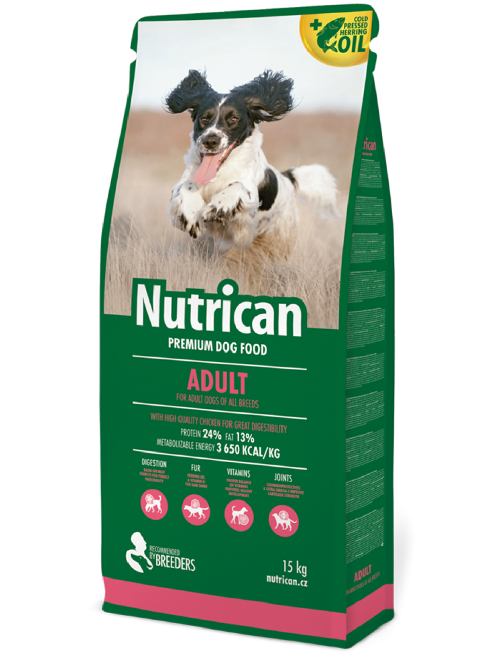 

Сухой корм Nutrican Adult для взрослых собак всех пород, 3 кг