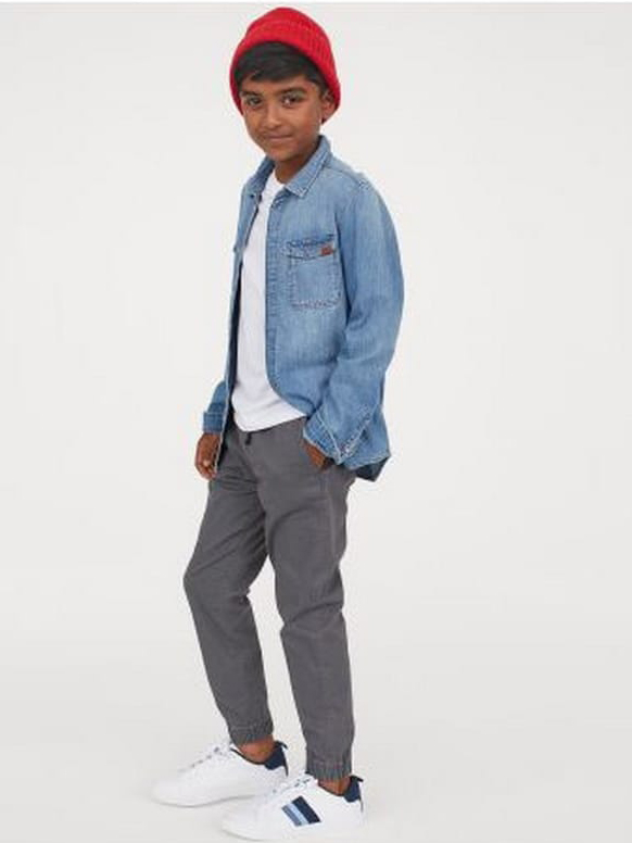 

Брюки H&M 0733319 1 164 см Серые