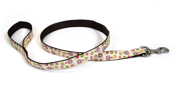 

Поводок Coastal Pet Attire Ribbon для собак, 1,6смх1,2м, цветы роз