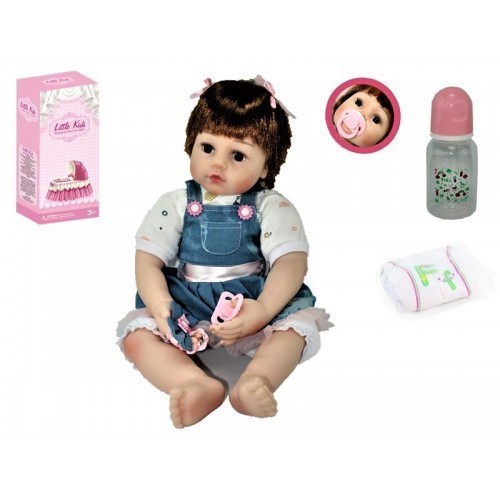 

Виниловая Кукла Reborn Девочка 60 см (AD2201-3)