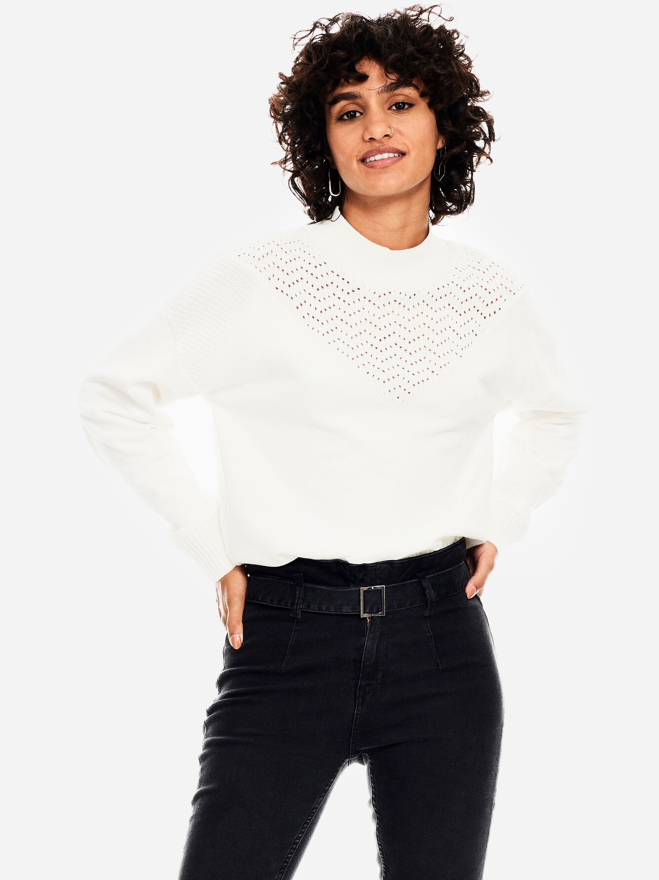 

Свитер Garcia Jeans B10061-53  Белый, Свитер Garcia Jeans B10061-53 S Белый