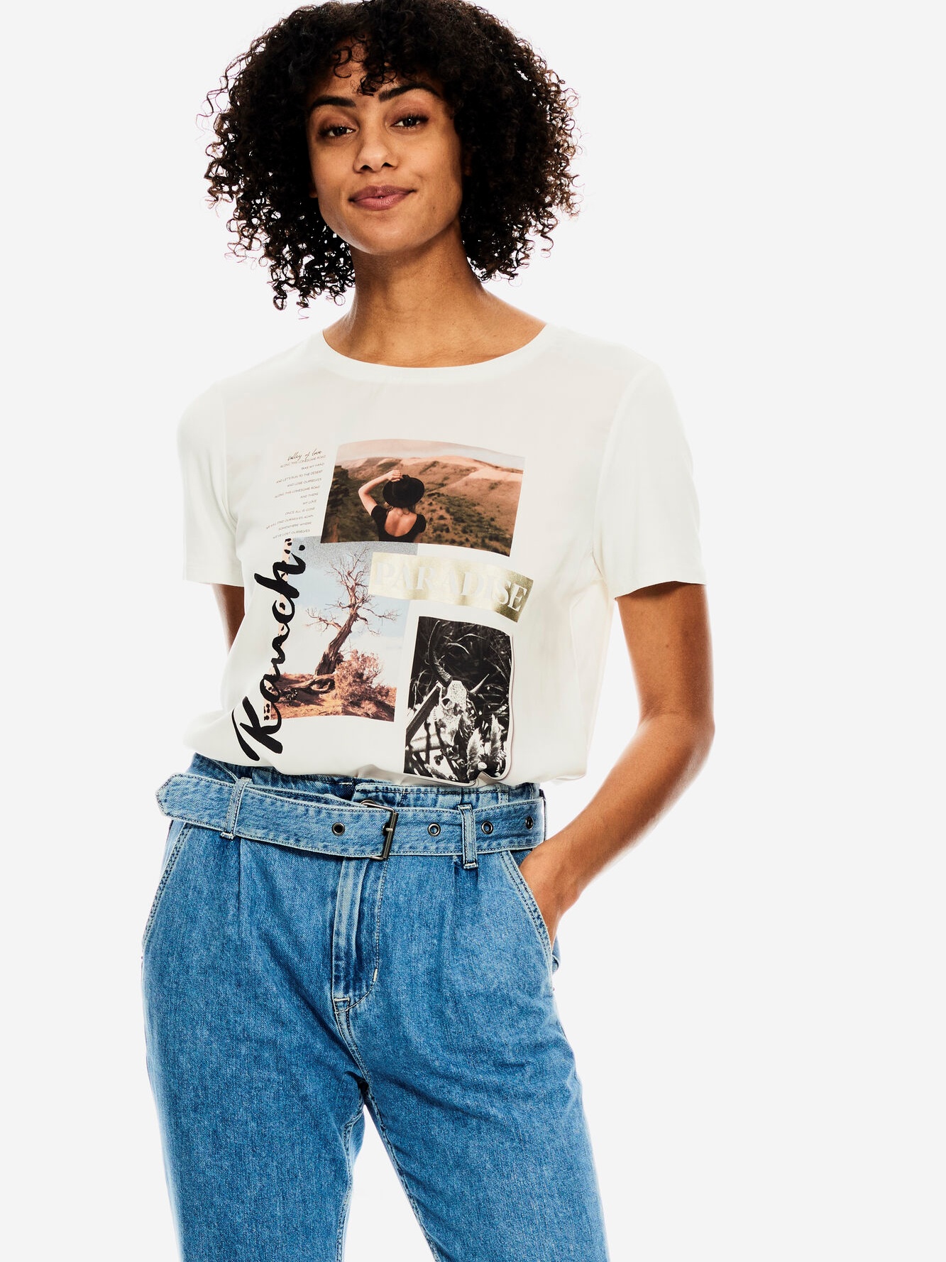 

Футболка Garcia Jeans C10207-53  Белая, Футболка Garcia Jeans C10207-53 S Белая