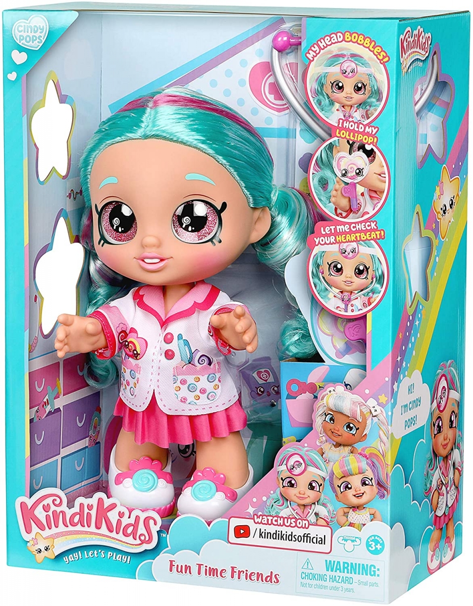 

Лялька Кінді Кидс доктор Сінді Попс від Moose Kindi Kids Cindy Pops (50036)