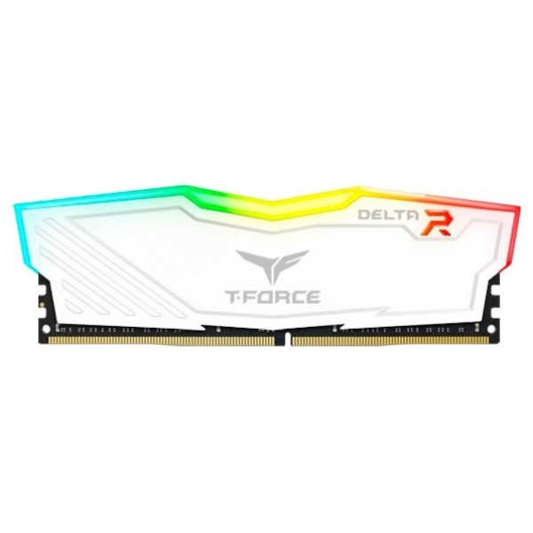 

DDR4 4GB/2666 Team T-Force Delta White RGB (TF4D44G2666HC15B01)