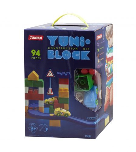 

Конструктор детский "YUNI-BLOCK" 94 детали Юника. 36612