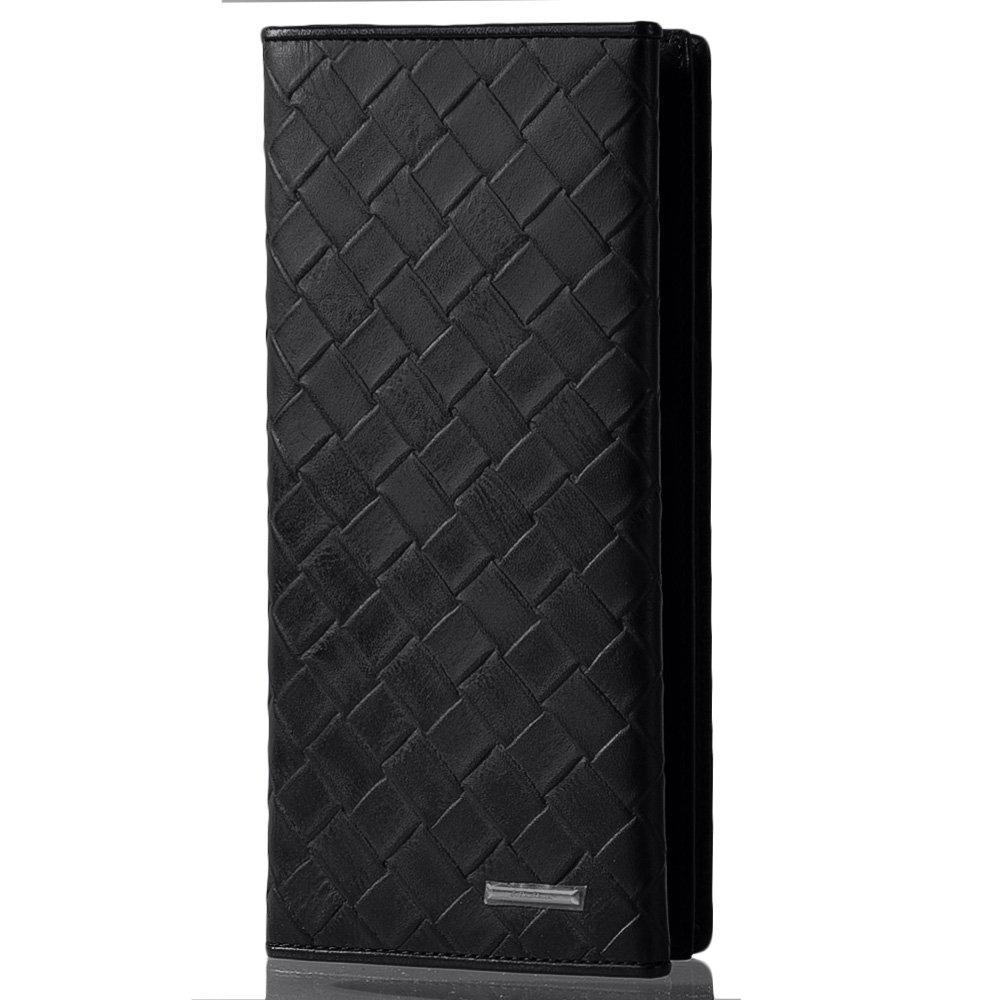 

Мужской кожаный кошелёк Wanlima 22501130258 Black