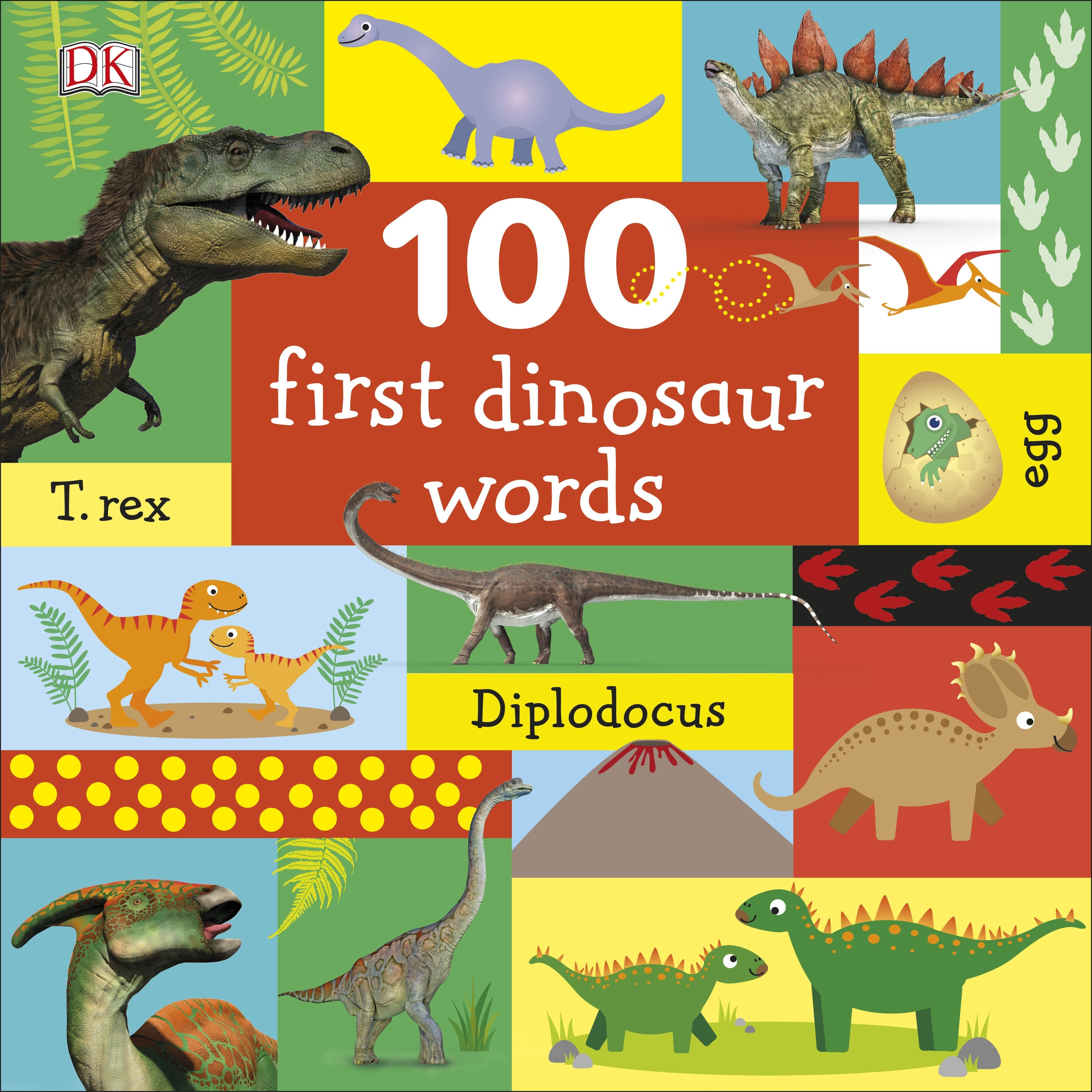 

100 First Dinosaur Words - Various - 9780241375587