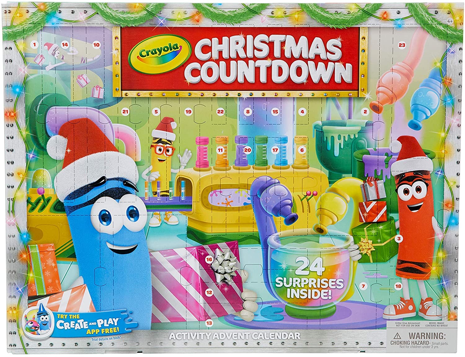 

Crayola Адвент Календарь Крайола (Crayola Christmas Countdown Advent Calendar)