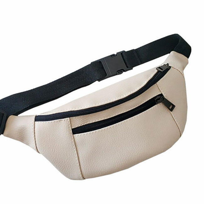 

Бананка Presentville BUMBAG экокожа молочный