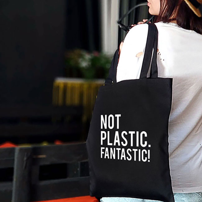 

Эко сумка Presentville Market Not plastik, fantastik! Хлопок (27584)
