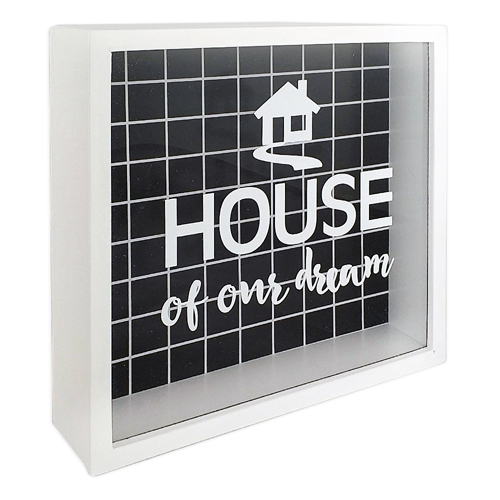 

Деревянная копилка для денег Presentville House of our dream (27154)
