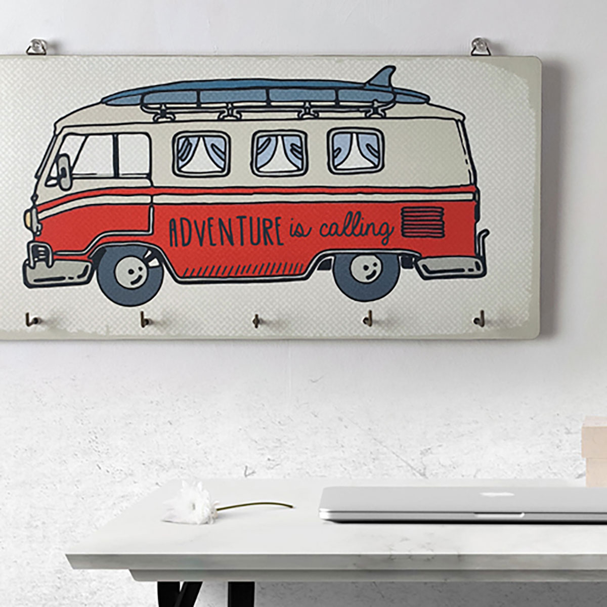 

Ключница настенная горизонтальная Presentville Adventure is calling