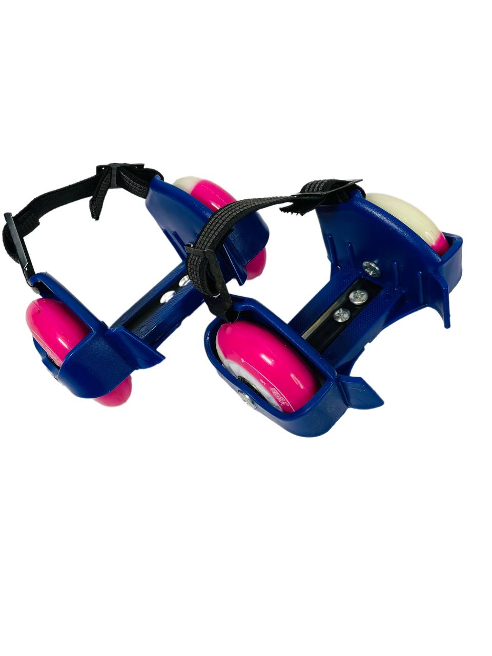 

Роликовые коньки на пятку Small whirlwind pulley - синие, ролики на обувь
