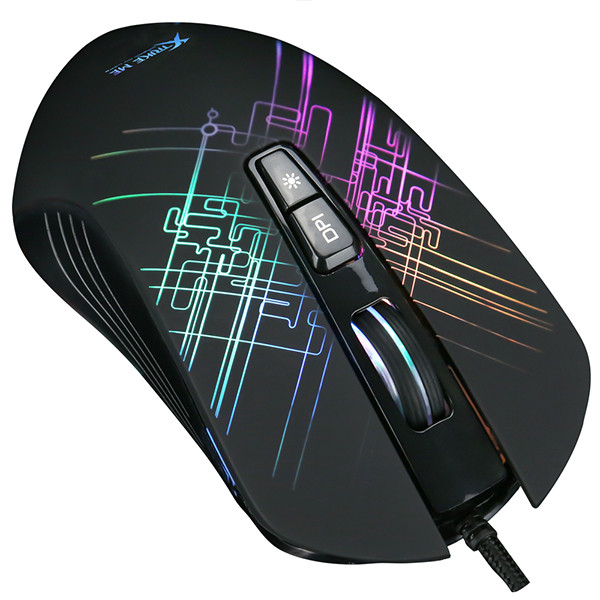 

Мышь проводная игровая XTRIKE ME Gaming Backlight GM-510, черная