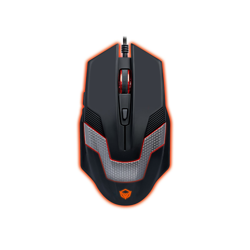 

Мышь проводная игровая MEETION Backlit Gaming Mouse RGB MT-M940, черный