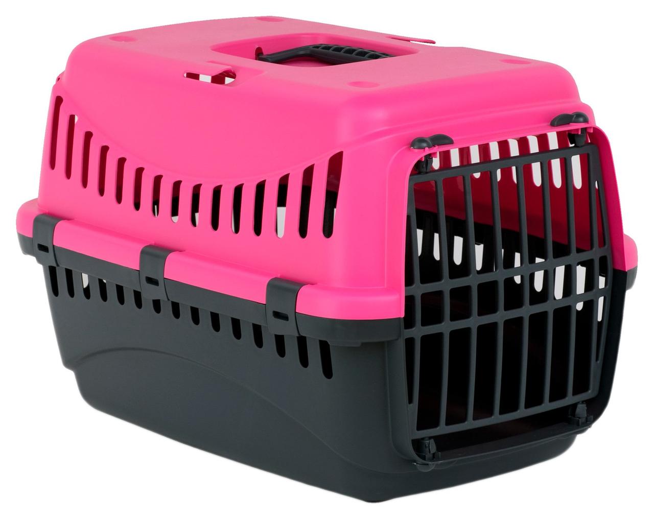 

Переноска для животных MP Bergamo GIPSY 2 Pink 58*38*38 см (дверь пластик)