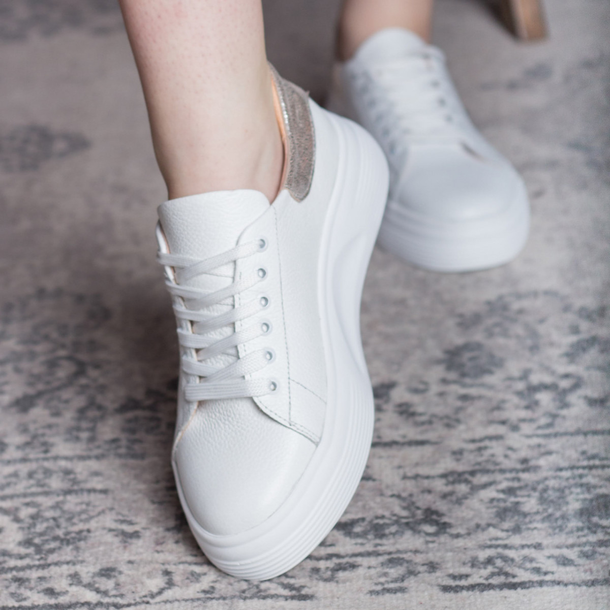 

Кеды женские Shoes Alcuin 2745 40 размер 25.5 см Белый