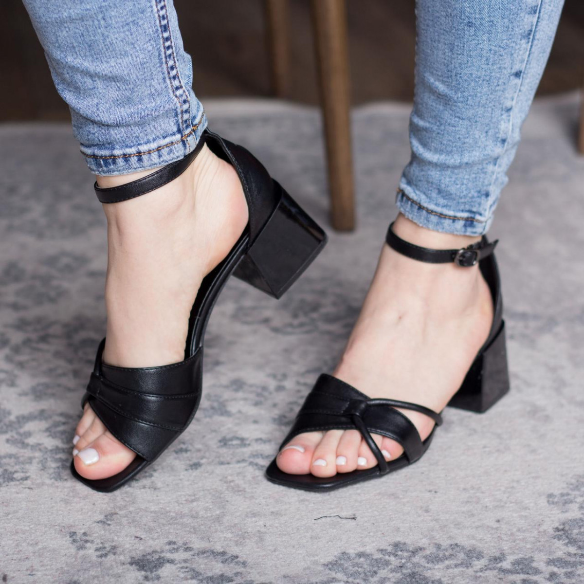 

Женские босоножки Shoes Galaxy 2812 36 размер 23.5 см Черный