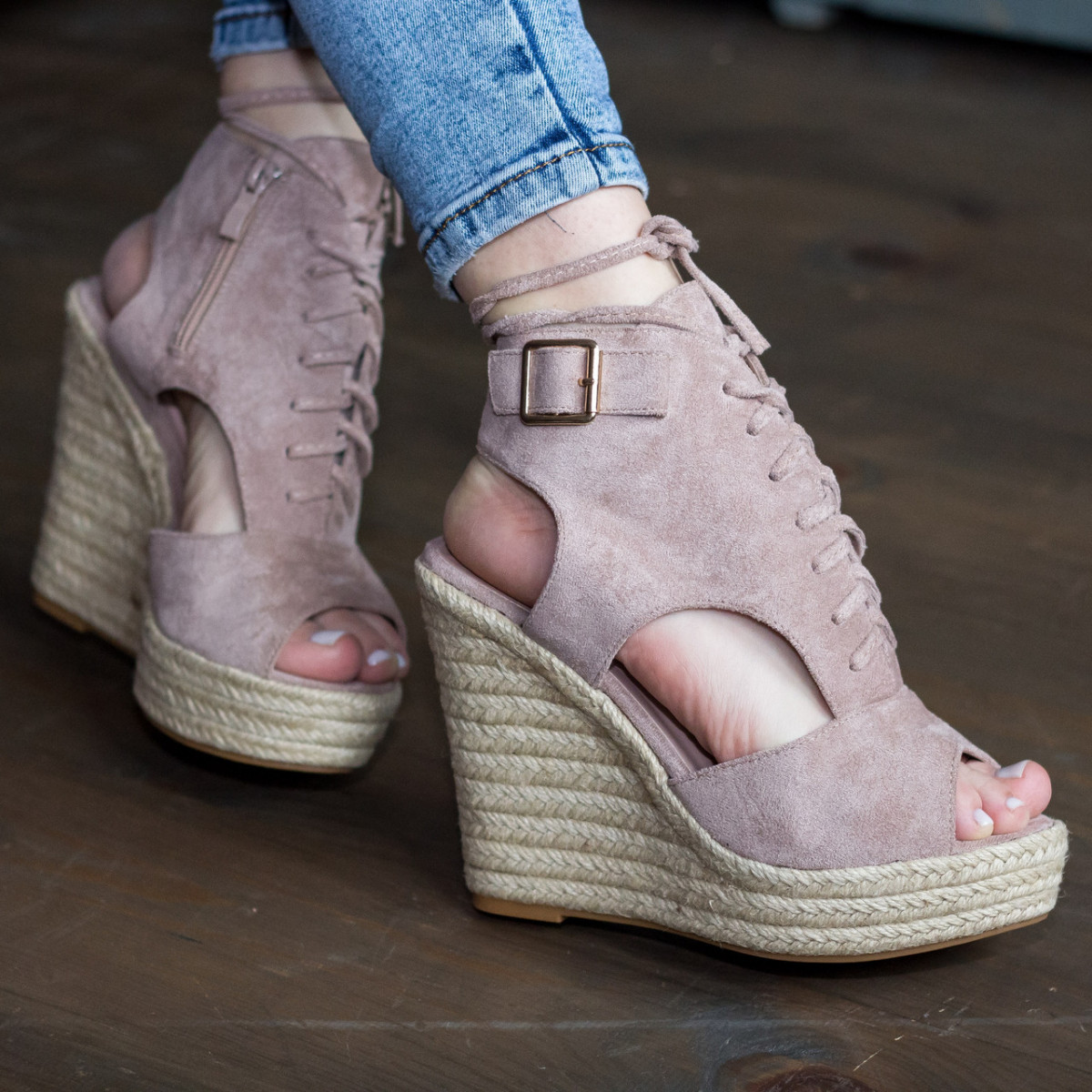 

Женские босоножки Shoes Iberio 2722 37 размер 23.5 см Бежевый
