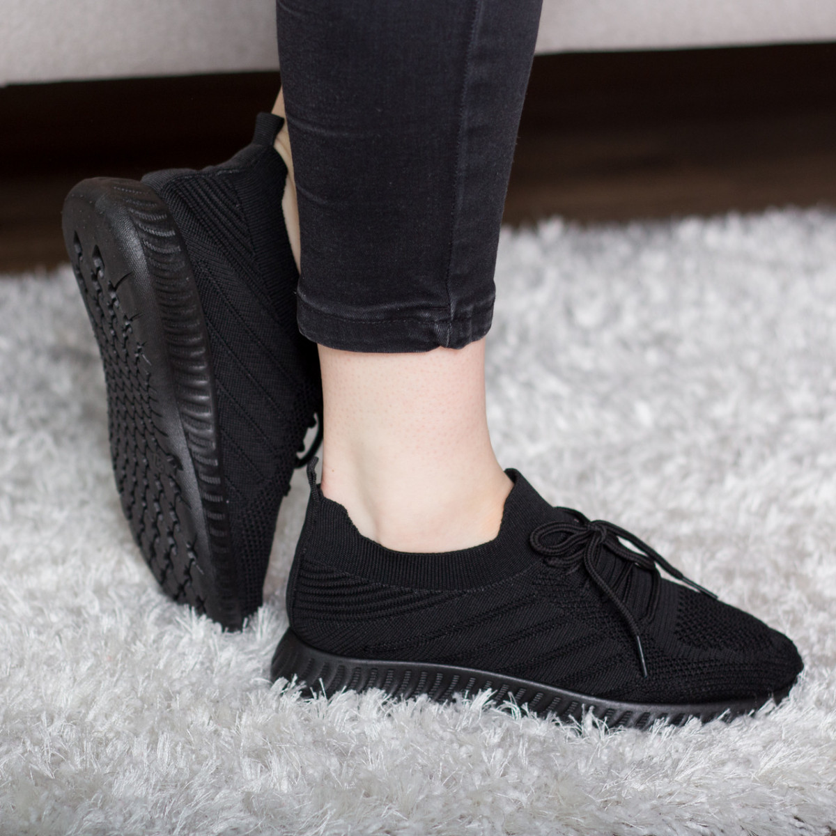 

Кроссовки женские Shoes Bugly 2684 39 размер 25 см Черный