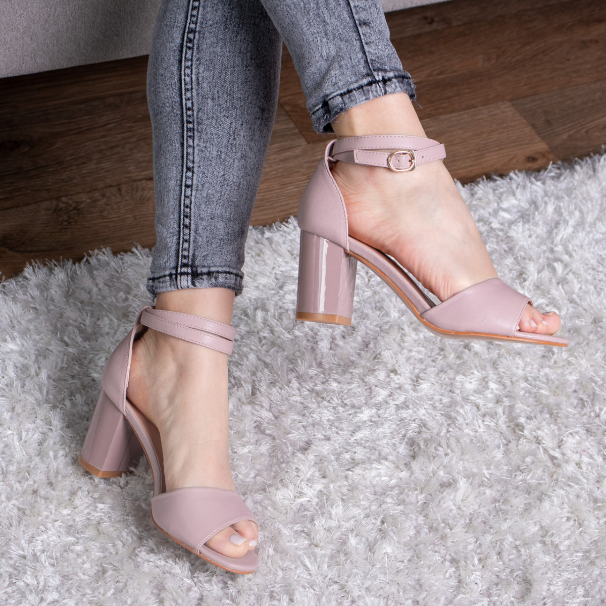 

Женские босоножки Shoes Mac 2744 35 размер 23 см Розовый