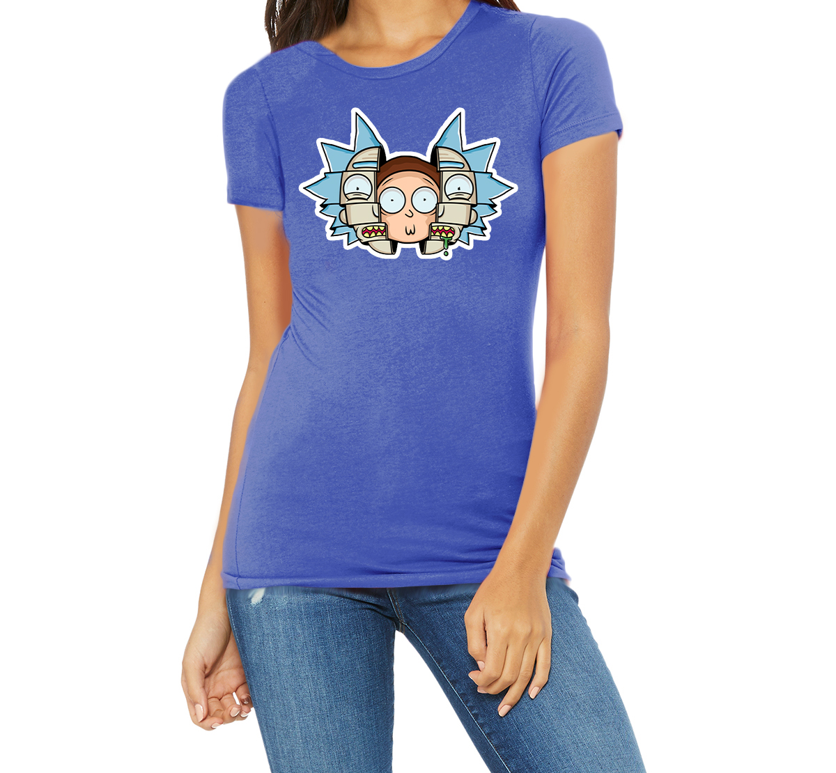 

Футболка для девочки ArtSvet Рик и Морти (Rick and Morty) Синий 140 рост NDWDFRMSN