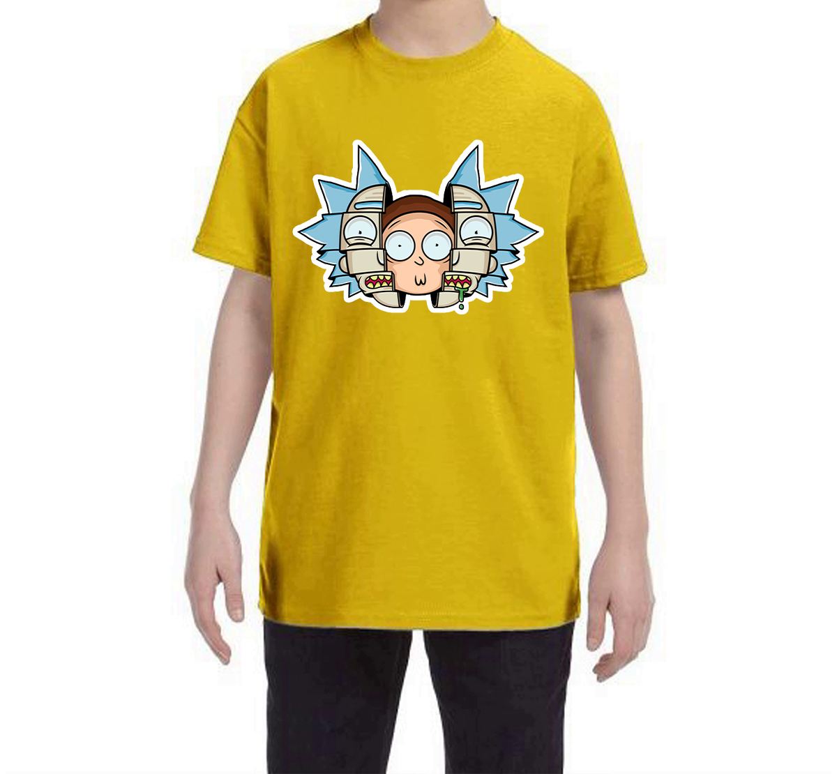 

Футболка для мальчика ArtSvet Рик и Морти (Rick and Morty) Желтый 128 рост NWDFRMZH