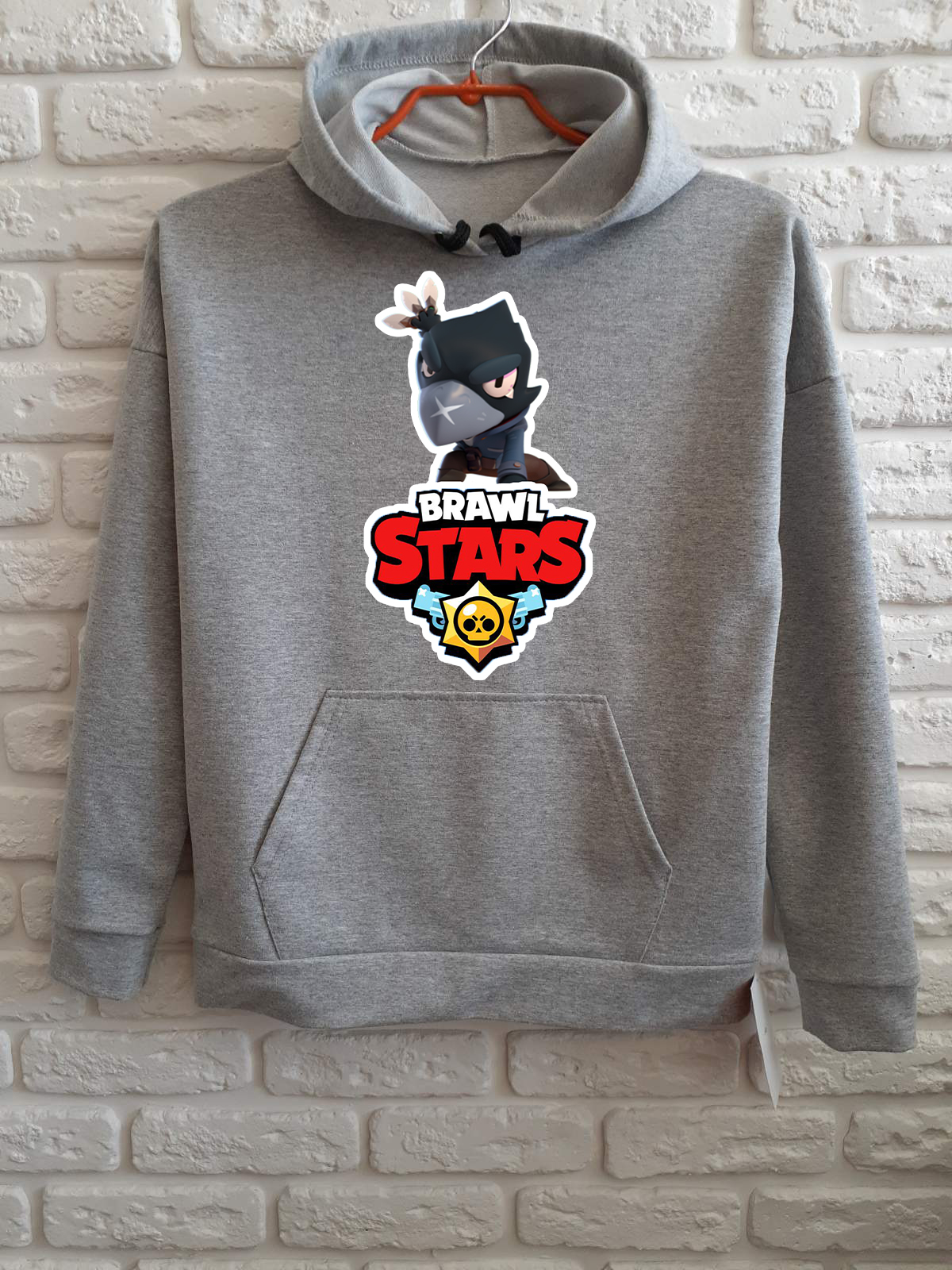 

Худи для мальчиков ArtSvet Бравл Старс (Brawl Stars) Серый 140 см HUDSART18BRW10