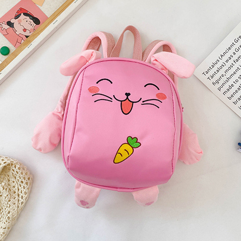 

Детский рюкзак Animals Lesko 201028 Light Pink с ремешком анти-потеряшкой