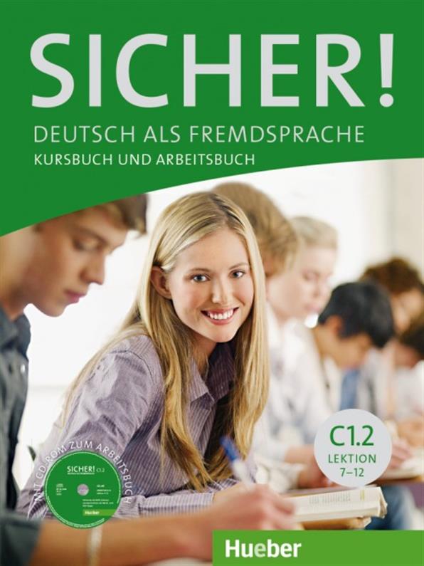 

Sicher C1.2, Kursbuch + Arbeitsbuch + CD / Учебник + тетрадь (7~12) немецкого языка