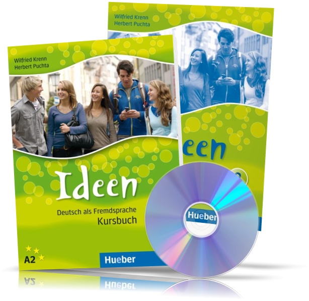 

Ideen 2, Kursbuch + Arbeitsbuch + CD / Учебник + Тетрадь (комплект с диском) немецкого языка