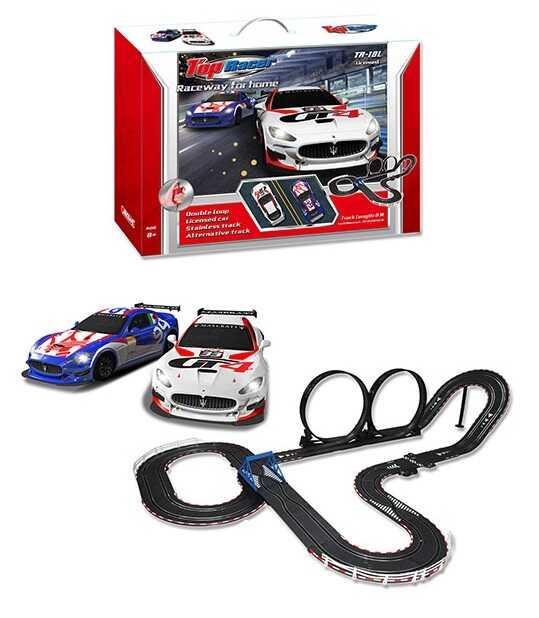 

Детский игровой Автотрек с машинками TR 18 L)