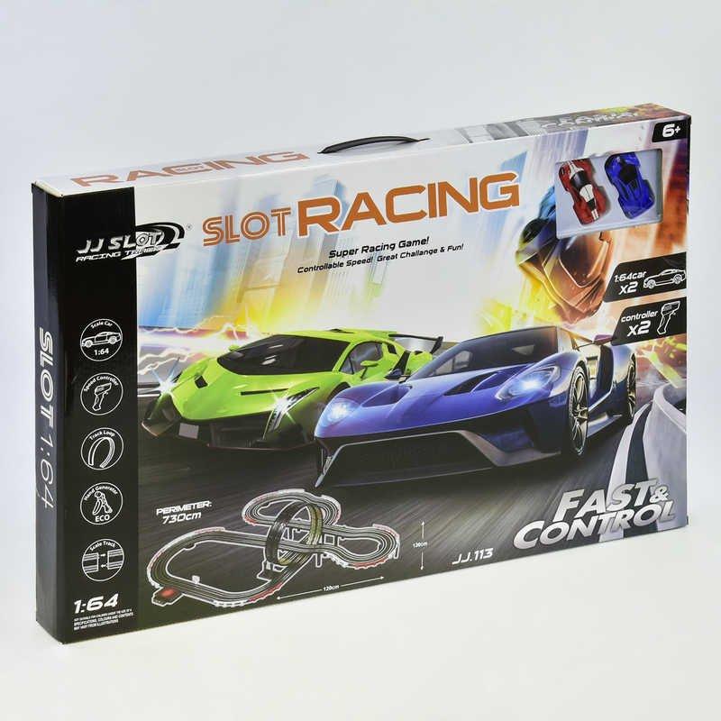 

Детский игровой Автотрек (JJ 113-2) длина трассы 730 см