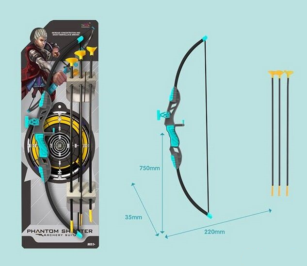 

Детское игрушечное оружие Лук со стрелами (TQ 2022 Y)