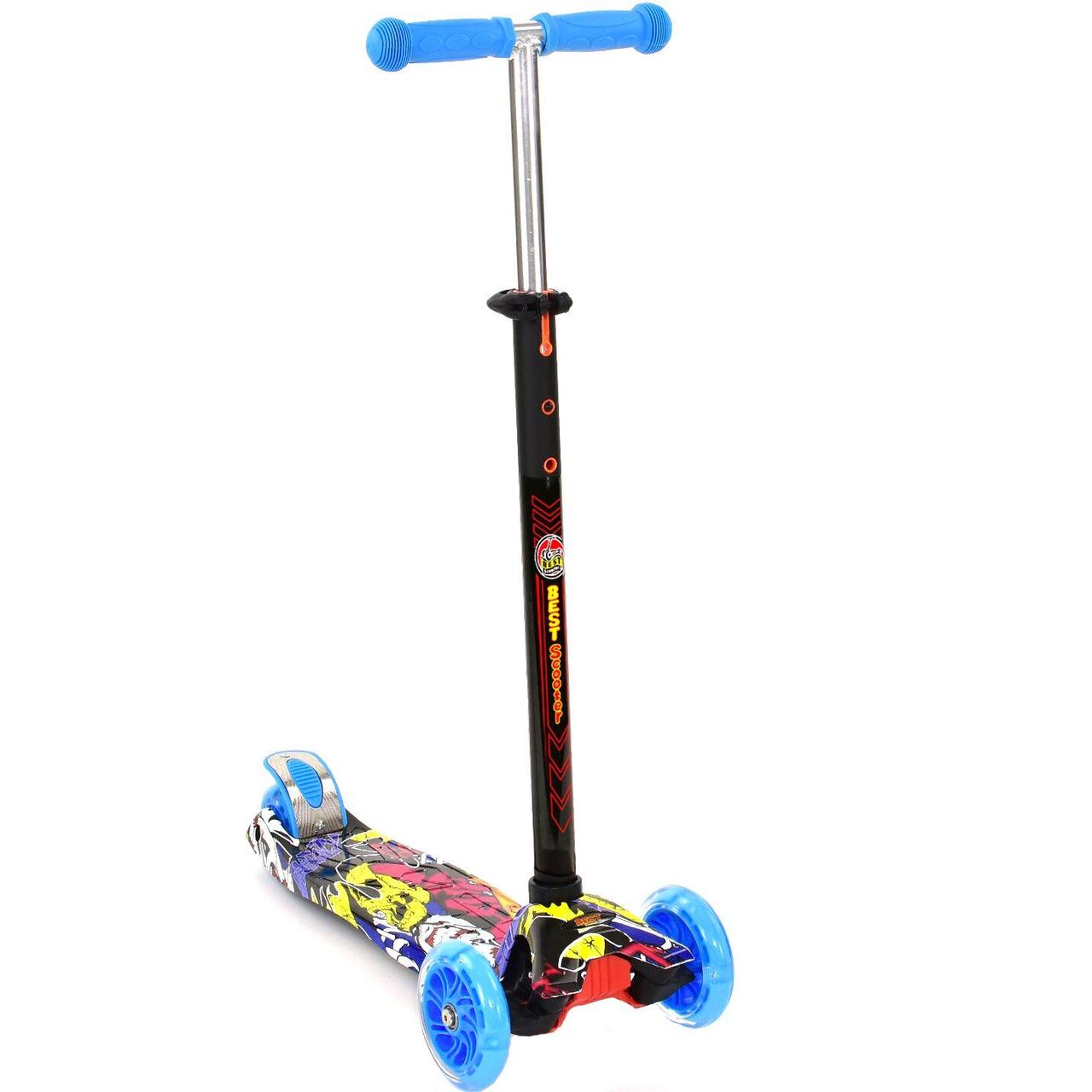 

Трехколесный самокат Best Scooter MAXI Голубой (А24648 / 779-1392)