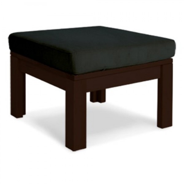 

Пуф столик в гостиную деревянный из массива бука Mexico Woodman цвет шоколадный/графитовый