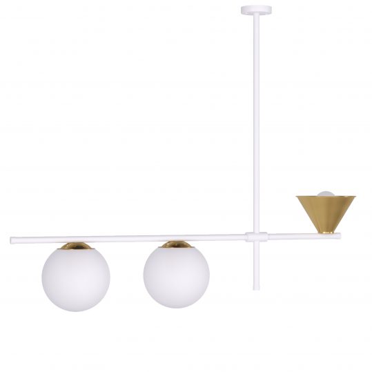 

Люстра Pikart Constructio 2 White/gold, арт. 14358.3 (14358-3 - 282640)