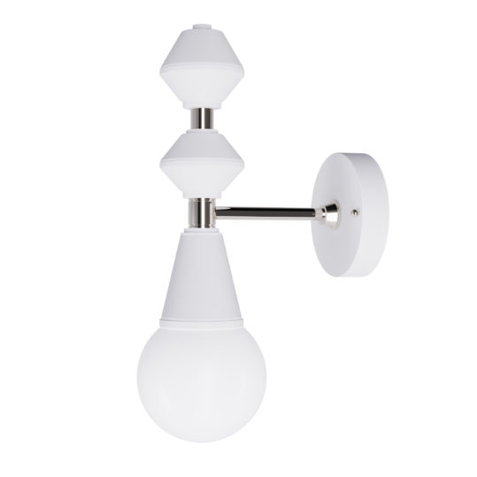 

Настінне бра Pikart Dome бра №1 White/silver, арт. 6233.4 (6233-4 - 282272)