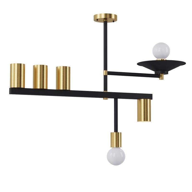 

Люстра Pikart Constructio Black/gold, арт. 12864.1 (12864-1 - 282309)