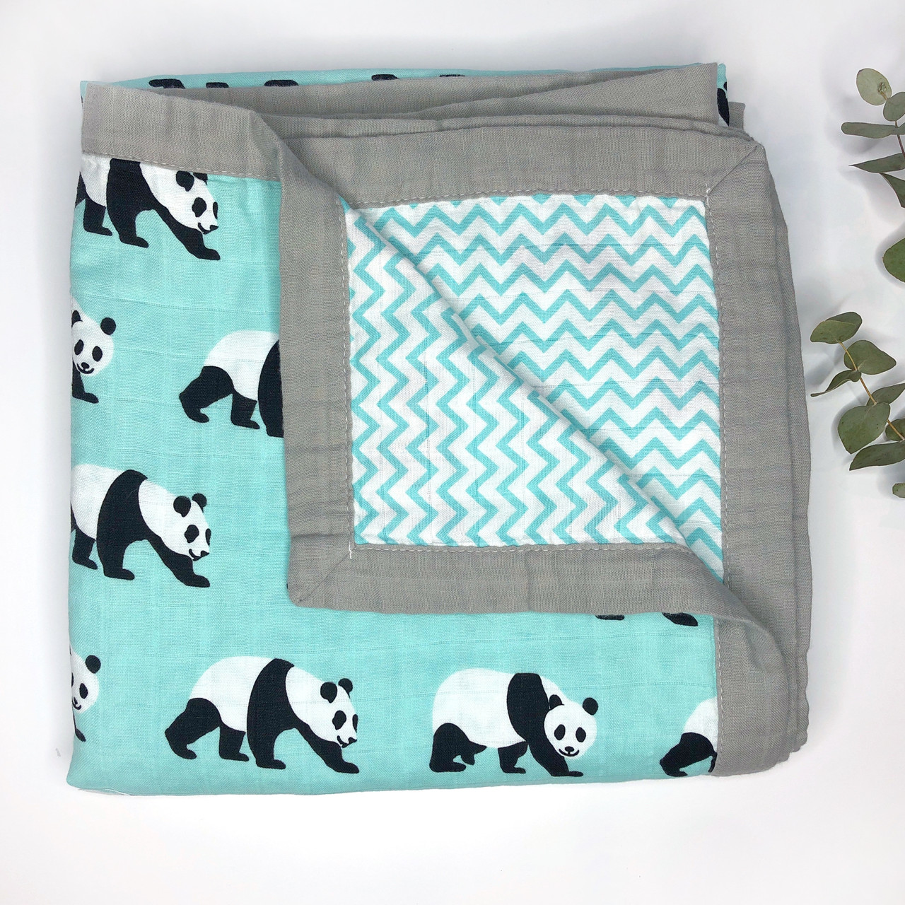 

Муслиновый плед My blanket муслин 4 слоя 120х120 см панады